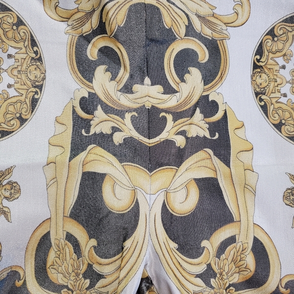 Versace 2018 Runway Gold and Black Baroque SS 1992 Tribute Leggings - Picture 17 of 17